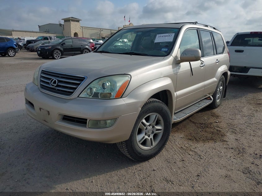 2008 Lexus Gx 470 VIN JTJBT20X380160780 IAAI salvage auction — NORMAL WEAR, Clear (Michigan), sold $3,075 on 2026-07-29 (photo 2)