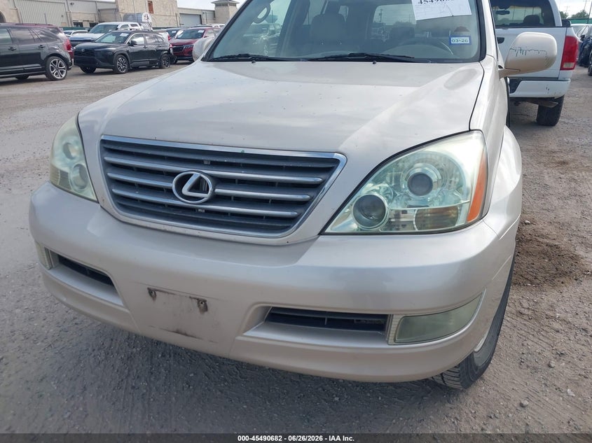 2008 Lexus Gx 470 VIN JTJBT20X380160780 IAAI salvage auction — NORMAL WEAR, Clear (Michigan), sold $3,075 on 2026-07-29 (photo 6)