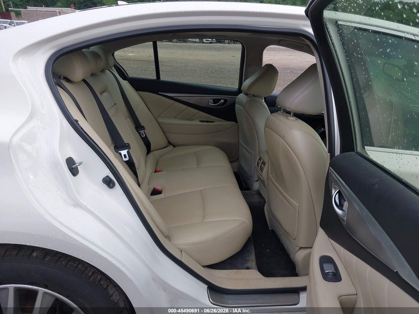 2014 Infiniti Q50 VIN JN1AV7AR0EM700373 IAAI salvage auction — FRONT END, Mv-907A (New York), sold $650 on 2026-07-28 (photo 8)