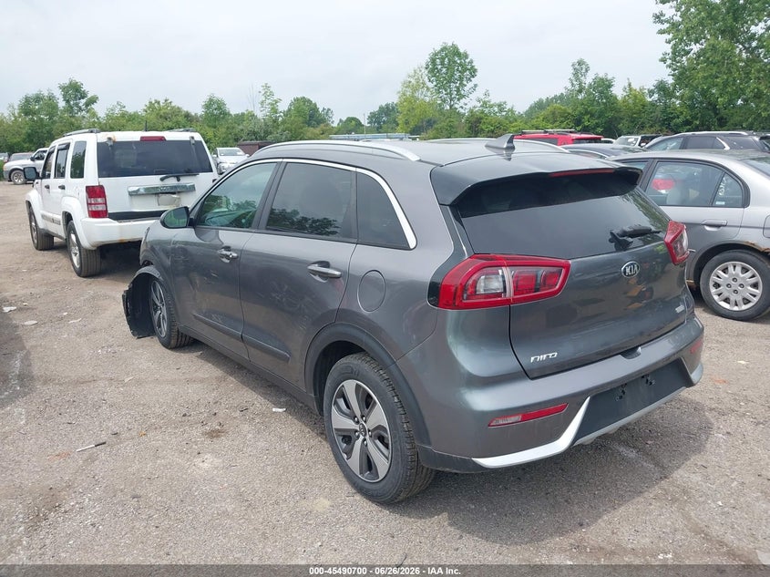 2017 Kia Niro VIN KNDCB3LC7H5047538 IAAI salvage auction — LEFT FRONT, Salvage (Ohio), sold $2,400 on 2026-07-28 (photo 3)