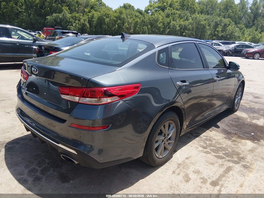 2020 Kia Optima VIN 5XXGT4L35LG426367 IAAI salvage auction — LEFT FRONT, Salvage (Missouri), sold $3,000 on 2026-08-01 (photo 4)