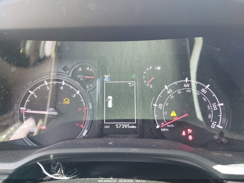 2022 Toyota 4runner VIN JTENU5JR6N6024792 IAAI salvage auction — FRONT END, Wait Title, sold $18,050 on 2026-08-21 (photo 7)
