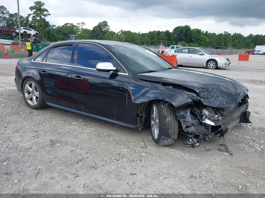 2012 Audi S4 VIN WAUDGAFL2CA029810 IAAI salvage auction — FRONT END, Salvage Title, sold $25 on 2026-07-28 (photo 1)