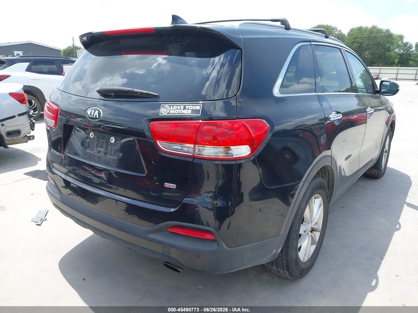 2017 Kia Sorento VIN 5XYPGDA31HG253988 IAAI salvage auction — NORMAL WEAR, Clear (Arizona), sold $2,850 on 2026-07-28 (photo 4)