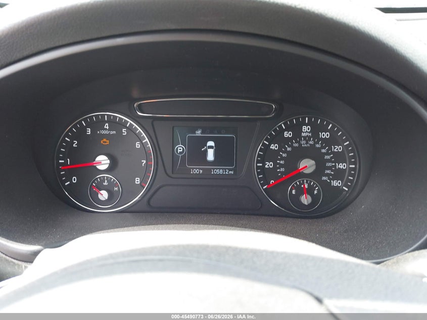 2017 Kia Sorento VIN 5XYPGDA31HG253988 IAAI salvage auction — NORMAL WEAR, Clear (Arizona), sold $2,850 on 2026-07-28 (photo 7)