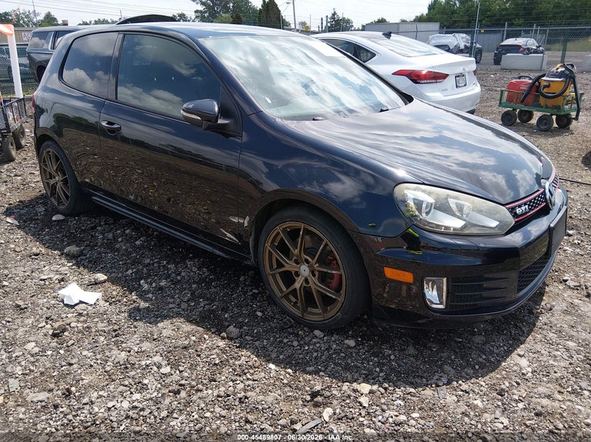 2012 Volkswagen Gti VIN WVWED7AJ2CW242316 IAAI salvage auction — LEFT SIDE, Salvage (Ohio), sold $1,250 on 2026-07-15 (photo 1)