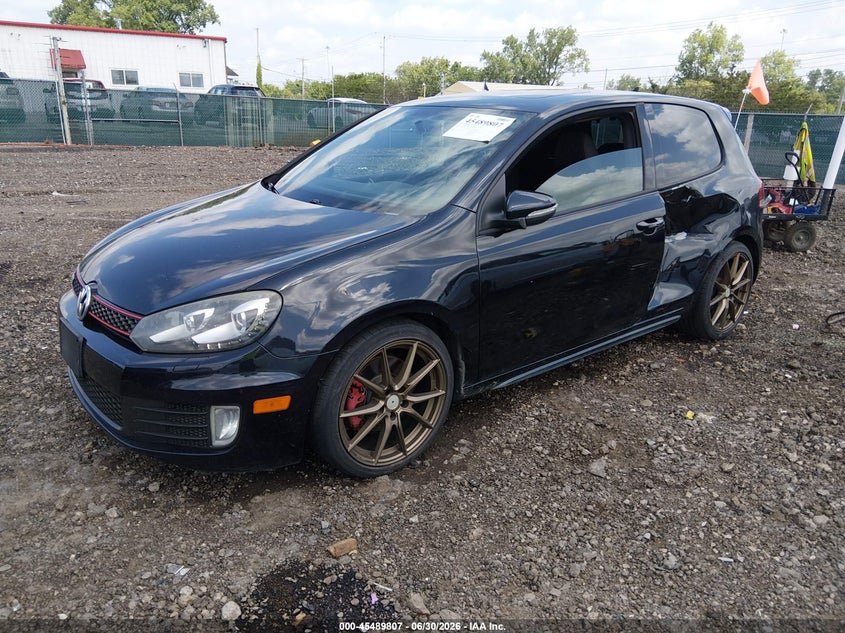 2012 Volkswagen Gti VIN WVWED7AJ2CW242316 IAAI salvage auction — LEFT SIDE, Salvage (Ohio), sold $1,250 on 2026-07-15 (photo 2)