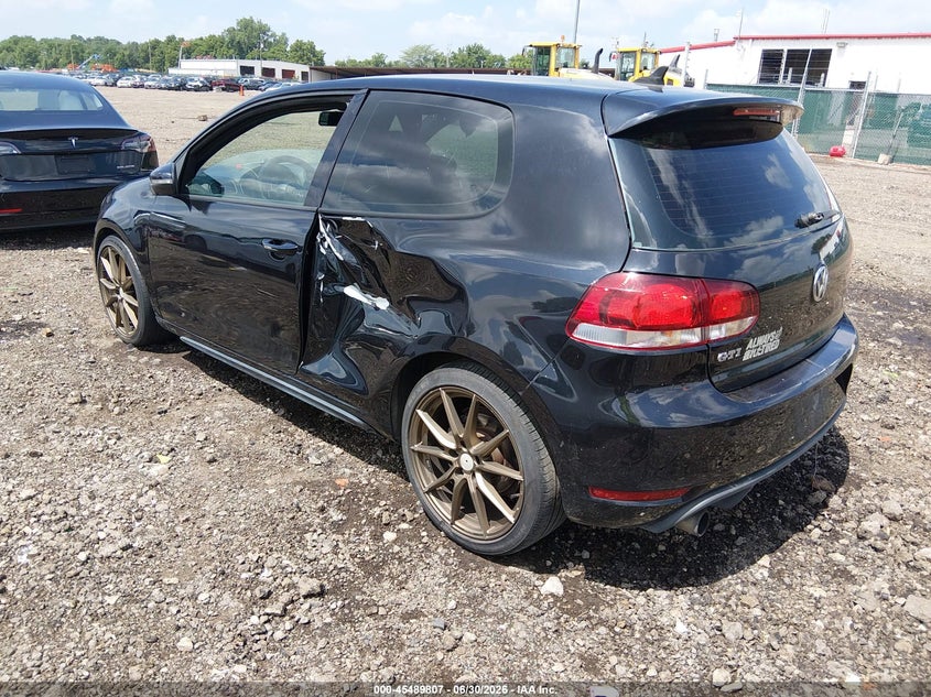 2012 Volkswagen Gti VIN WVWED7AJ2CW242316 IAAI salvage auction — LEFT SIDE, Salvage (Ohio), sold $1,250 on 2026-07-15 (photo 3)