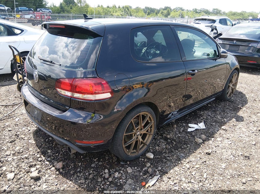 2012 Volkswagen Gti VIN WVWED7AJ2CW242316 IAAI salvage auction — LEFT SIDE, Salvage (Ohio), sold $1,250 on 2026-07-15 (photo 4)