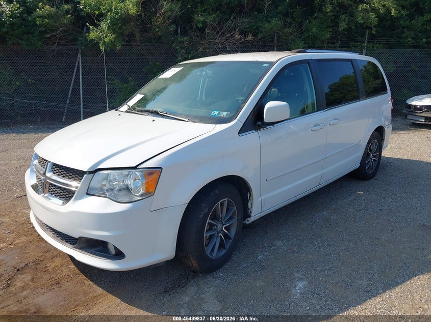 2016 Dodge Caravan VIN 2C4RDGCG2GR350985 IAAI salvage auction — NORMAL WEAR, Clear (Pennsylvania), sold $1,300 on 2026-07-26 (photo 2)