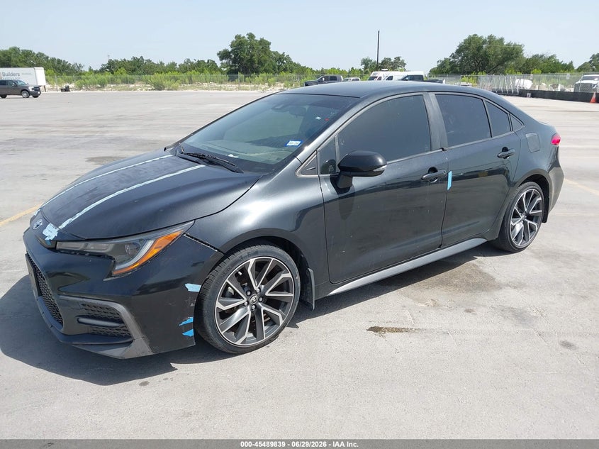 2022 Toyota Corolla VIN JTDS4MCE9NJ081299 IAAI salvage auction — NORMAL WEAR, Clear (Texas), sold $8,250 on 2026-07-30 (photo 2)