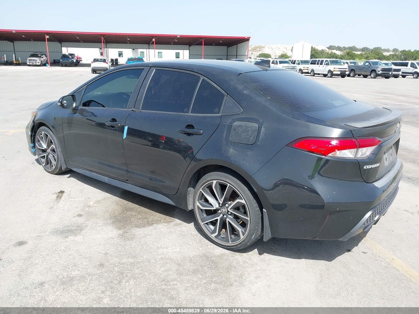 2022 Toyota Corolla VIN JTDS4MCE9NJ081299 IAAI salvage auction — NORMAL WEAR, Clear (Texas), sold $8,250 on 2026-07-30 (photo 3)
