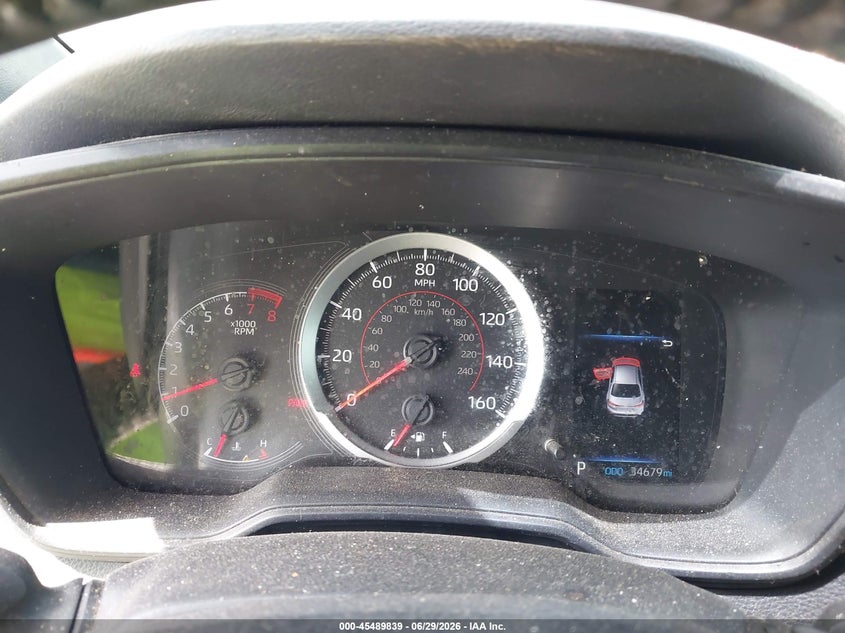 2022 Toyota Corolla VIN JTDS4MCE9NJ081299 IAAI salvage auction — NORMAL WEAR, Clear (Texas), sold $8,250 on 2026-07-30 (photo 7)