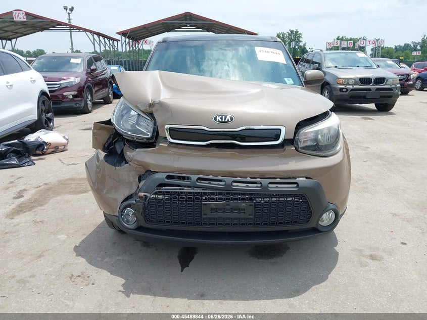 2015 Kia Soul VIN KNDJP3A56F7129100 IAAI salvage auction — FRONT & REAR, Salvage - Greater Than 75% (Maryland), sold $750 on 2026-07-30 (photo 6)
