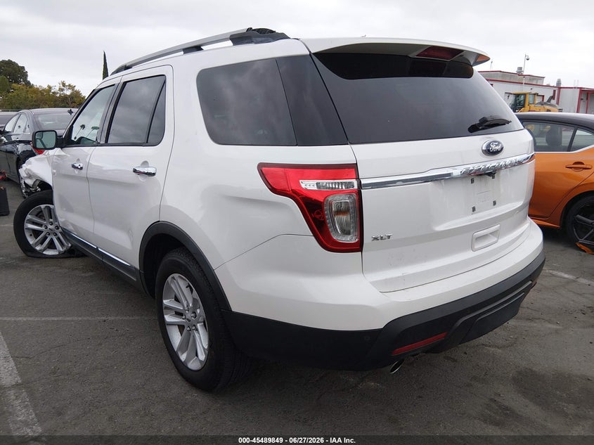 2013 Ford Explorer VIN 1FM5K7D81DGC61655 IAAI salvage auction — LEFT FRONT, Salvage (California), sold $1,100 on 2026-07-09 (photo 3)