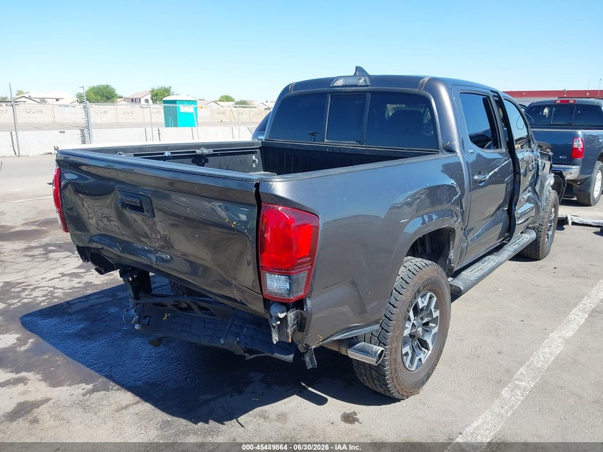 2018 Toyota Tacoma VIN 5TFAX5GN3JX108913 IAAI salvage auction — RIGHT FRONT, Salvage (Arizona), sold $7,100 on 2026-07-21 (photo 4)