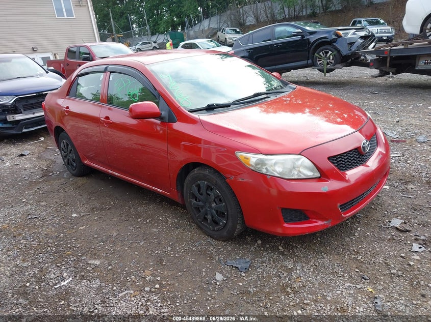 2009 Toyota Corolla VIN JTDBL40E399027625 IAAI salvage auction — LEFT FRONT, Salvage (Pennsylvania), sold $1,900 on 2026-07-14 (photo 1)