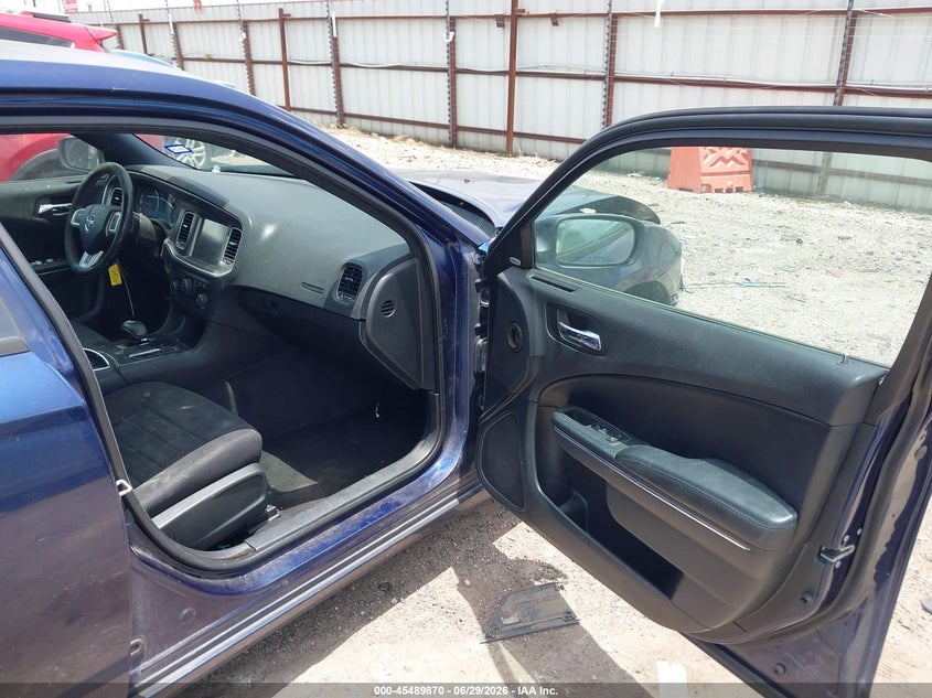 2013 Dodge Charger VIN 2C3CDXHG1DH563611 IAAI salvage auction — FRONT & REAR, Original (Texas), sold $950 on 2026-08-10 (photo 5)