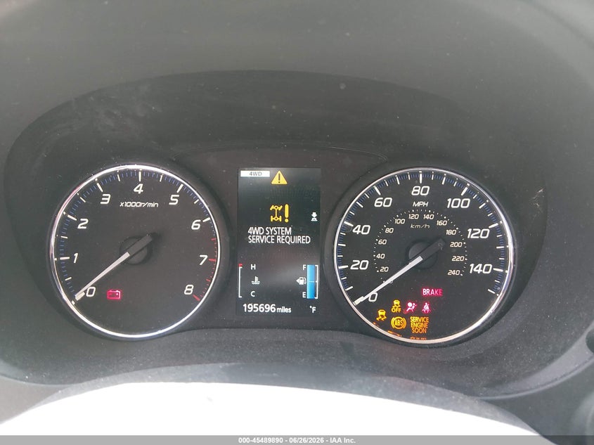 2014 Mitsubishi Outlander VIN JA4JZ4AX3EZ001766 IAAI salvage auction — FRONT END, Salvage (Utah), sold $275 on 2026-07-30 (photo 7)
