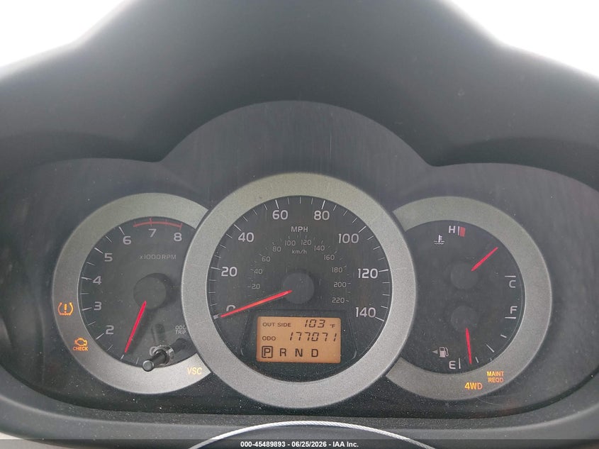 2008 Toyota Rav4 VIN JTMBD33V986068506 IAAI salvage auction — NORMAL WEAR, Clear-Dealer Only (Arizona), sold $1,375 on 2026-07-14 (photo 7)