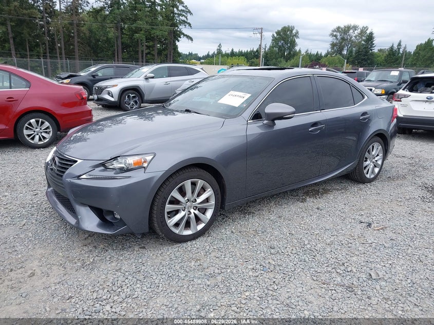 2016 Lexus Is VIN JTHBA1D21G5023497 IAAI salvage auction — ROOF, Salvage Title, sold $8,800 on 2026-07-22 (photo 2)