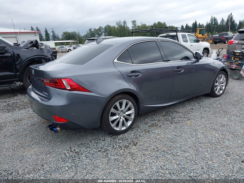 2016 Lexus Is VIN JTHBA1D21G5023497 IAAI salvage auction — ROOF, Salvage Title, sold $8,800 on 2026-07-22 (photo 4)
