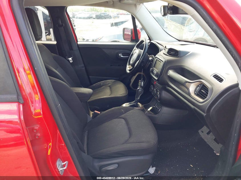 2017 Jeep Renegade VIN ZACCJABB8HPG05274 IAAI salvage auction — FRONT END, Rebuildable (Florida), sold $1,250 on 2026-07-27 (photo 5)