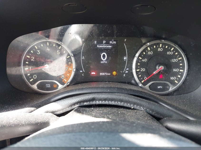2017 Jeep Renegade VIN ZACCJABB8HPG05274 IAAI salvage auction — FRONT END, Rebuildable (Florida), sold $1,250 on 2026-07-27 (photo 7)
