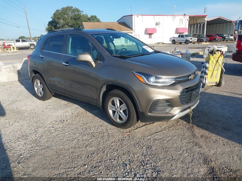 2020 Chevrolet Trax VIN KL7CJPSBXLB345768 IAAI salvage auction — LEFT FRONT, Rebuildable (Florida), sold $625 on 2026-07-28 (photo 1)