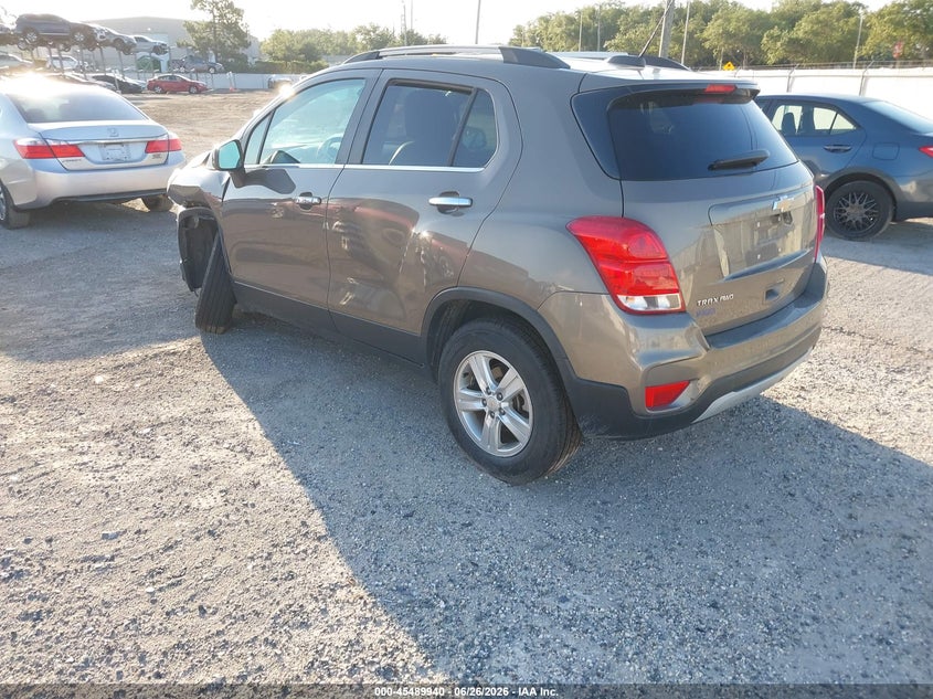 2020 Chevrolet Trax VIN KL7CJPSBXLB345768 IAAI salvage auction — LEFT FRONT, Rebuildable (Florida), sold $625 on 2026-07-28 (photo 3)
