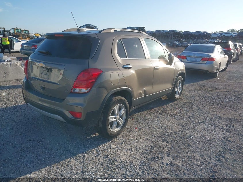 2020 Chevrolet Trax VIN KL7CJPSBXLB345768 IAAI salvage auction — LEFT FRONT, Rebuildable (Florida), sold $625 on 2026-07-28 (photo 4)