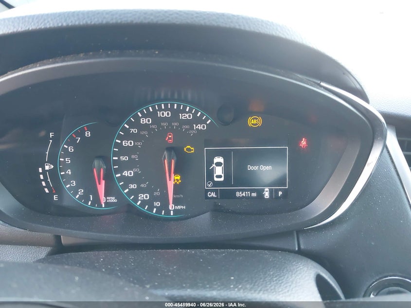 2020 Chevrolet Trax VIN KL7CJPSBXLB345768 IAAI salvage auction — LEFT FRONT, Rebuildable (Florida), sold $625 on 2026-07-28 (photo 7)