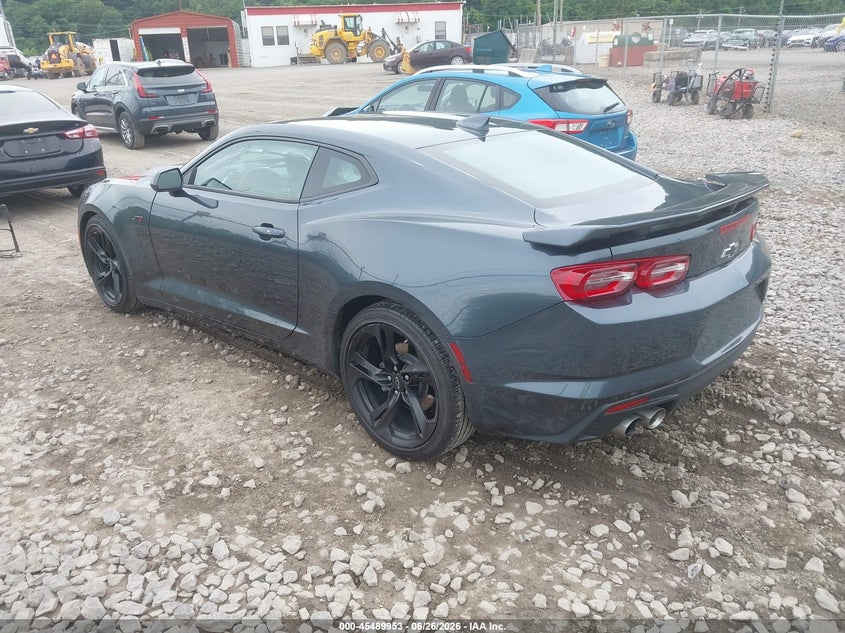 2022 Chevrolet Camaro VIN 1G1FF1R72N0106819 IAAI salvage auction — RIGHT FRONT, Salvage (Pennsylvania), sold $10,500 on 2026-08-01 (photo 3)
