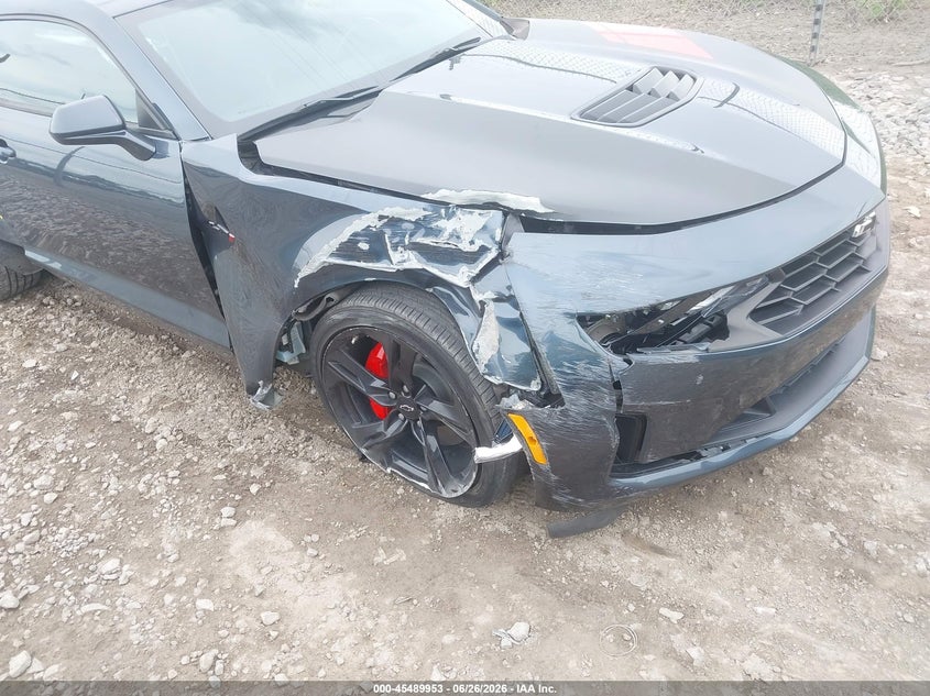 2022 Chevrolet Camaro VIN 1G1FF1R72N0106819 IAAI salvage auction — RIGHT FRONT, Salvage (Pennsylvania), sold $10,500 on 2026-08-01 (photo 6)