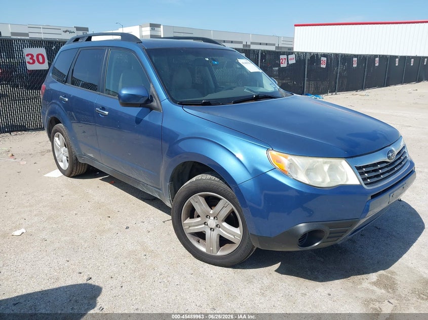 2009 Subaru Forester VIN JF2SH63679H795066 IAAI salvage auction — NORMAL WEAR, Original (Texas), sold $350 on 2026-07-21 (photo 1)