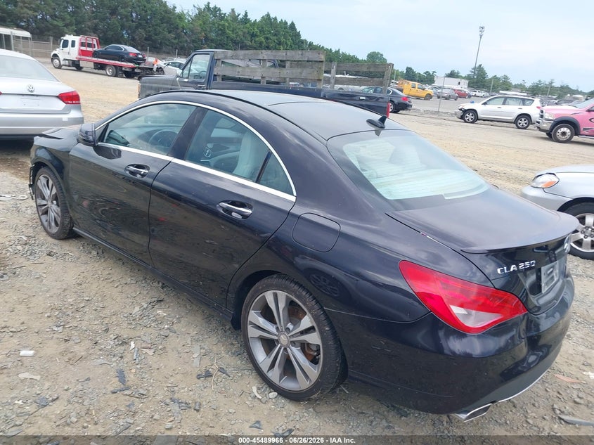 2016 Mercedes-benz Cla-klasse VIN WDDSJ4EB8GN380389 IAAI salvage auction — NORMAL WEAR, Clear (Virginia), sold $1,025 on 2026-07-27 (photo 3)