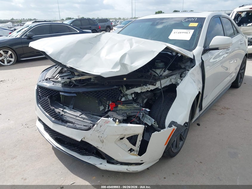 2021 Cadillac Ct4 VIN 1G6DD5RL7M0144282 IAAI salvage auction — FRONT END, Original (Texas), sold $8,500 on 2026-09-03 (photo 6)
