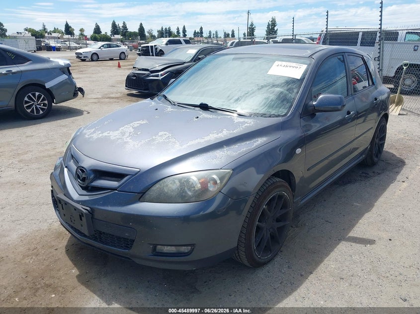 2009 Mazda 3 VIN JM1BK344391206809 IAAI salvage auction — RIGHT FRONT, Salvage (California), sold $750 on 2026-07-28 (photo 2)