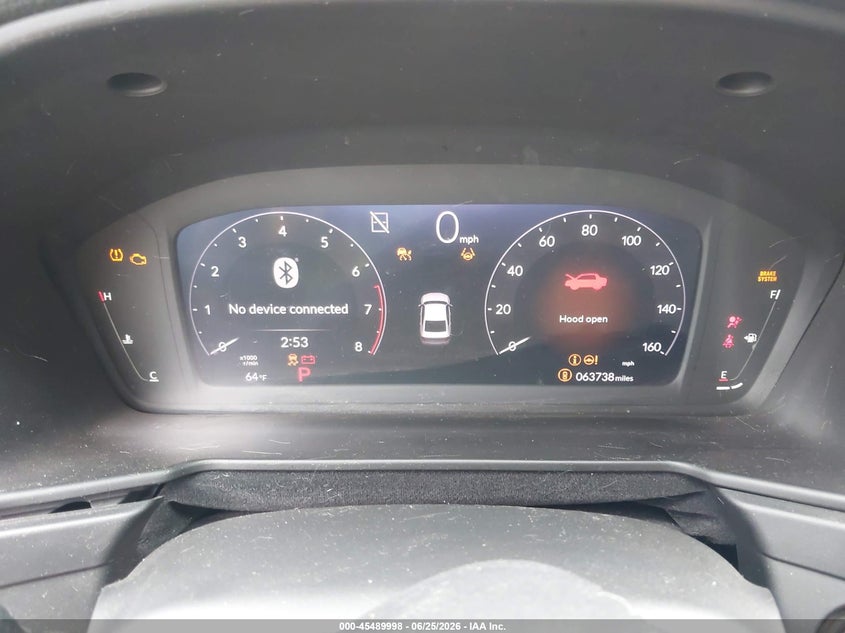 2023 Honda Accord VIN 1HGCY1F28PA004310 IAAI salvage auction — FRONT END, Salvage (California), sold $3,550 on 2026-07-11 (photo 7)