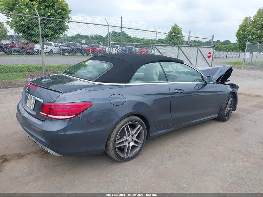 2014 Mercedes-benz E-klasse VIN WDDKK7DF5EF249897 IAAI salvage auction — FRONT END, Salvage Title, sold $3,700 on 2026-07-28 (photo 4)