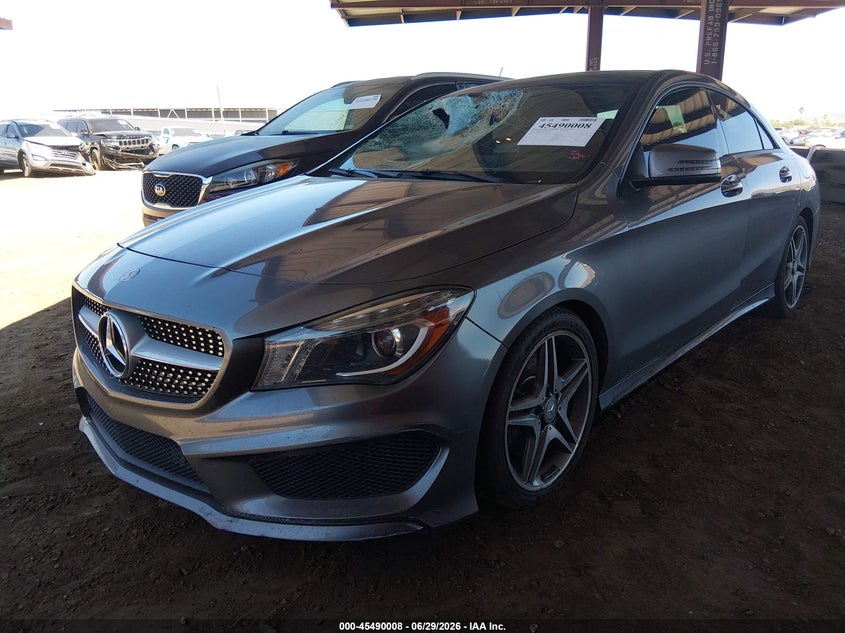 2015 Mercedes-benz Cla-klasse VIN WDDSJ4EB7FN271629 IAAI salvage auction — FRONT END, Wait Title, sold $2,800 on 2026-08-16 (photo 2)