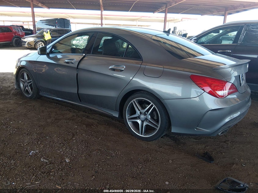 2015 Mercedes-benz Cla-klasse VIN WDDSJ4EB7FN271629 IAAI salvage auction — FRONT END, Wait Title, sold $2,800 on 2026-08-16 (photo 3)