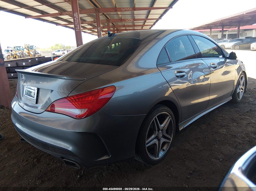 2015 Mercedes-benz Cla-klasse VIN WDDSJ4EB7FN271629 IAAI salvage auction — FRONT END, Wait Title, sold $2,800 on 2026-08-16 (photo 4)