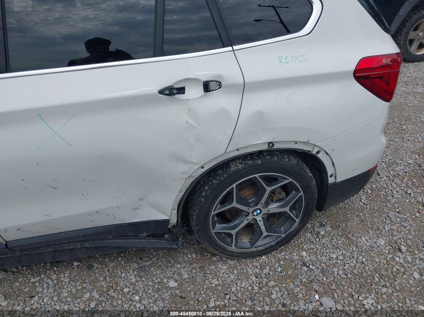 2018 BMW X1 VIN WBXHT3C39J5F92722 IAAI salvage auction — LEFT SIDE, Salvage (Ohio), sold $3,450 on 2026-07-29 (photo 6)