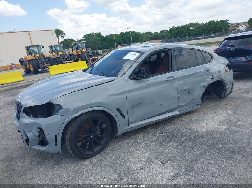 2024 BMW X4 VIN 5UX33DT01R9X29946 IAAI salvage auction — ALL OVER, Clear (Florida), sold $12,800 on 2026-07-30 (photo 2)