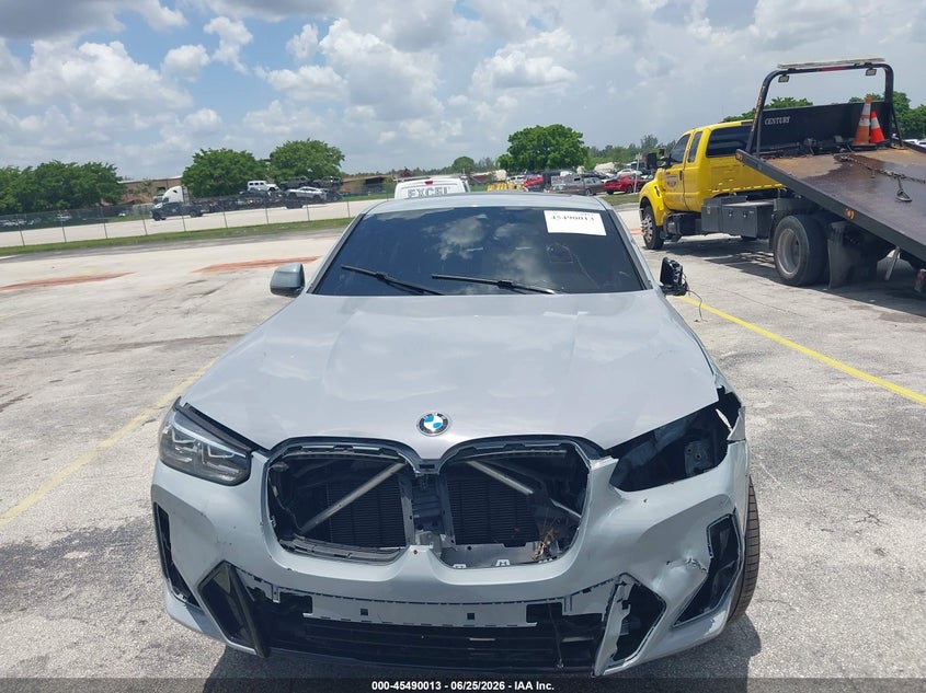 2024 BMW X4 VIN 5UX33DT01R9X29946 IAAI salvage auction — ALL OVER, Clear (Florida), sold $8,150 on 2026-07-09 (photo 6)