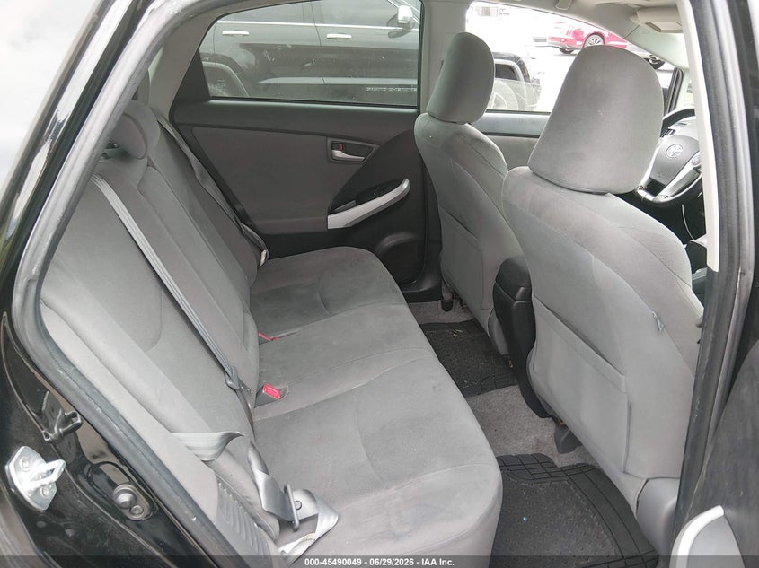 2013 Toyota Prius VIN JTDKN3DU6D5596636 IAAI salvage auction — REAR END, Salvage (California), sold $775 on 2026-07-21 (photo 8)