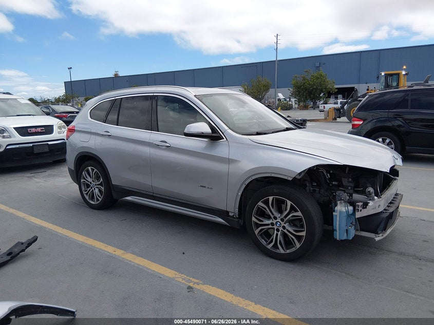 2016 BMW X1 VIN WBXHT3C34G5E55888 IAAI salvage auction — FRONT END, Salvage (California), sold $2,500 on 2026-07-13 (photo 1)