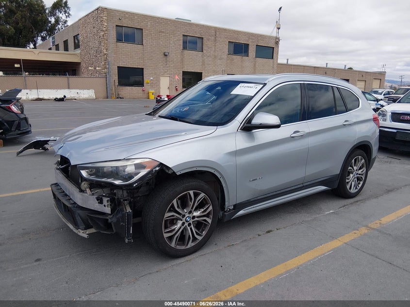 2016 BMW X1 VIN WBXHT3C34G5E55888 IAAI salvage auction — FRONT END, Salvage (California), sold $2,500 on 2026-07-13 (photo 2)