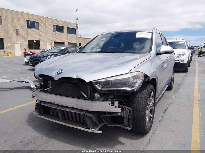 2016 BMW X1 VIN WBXHT3C34G5E55888 IAAI salvage auction — FRONT END, Salvage (California), sold $2,500 on 2026-07-13 (photo 6)